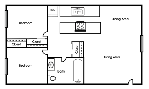 2935 Claude Dove Dr. 1-2 Beds Apartment for Rent - Photo Gallery 29